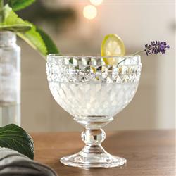 Boston Modern Clear Crystal Champagne Glass - Set of 4|