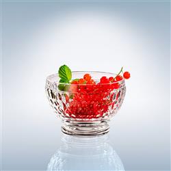 Boston Modern Classic Clear Crystal Glass Bowl - Small|