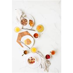 Lastra Coastal White Melamine Cereal Bowl|