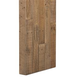 Rayan Rustic Lodge Brown Reclaimed Pine Wood Rectangular Console Table|