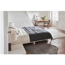 Woolly Modern Grey Wool Shag Washable Rugs - 2'5"x3' 7"|