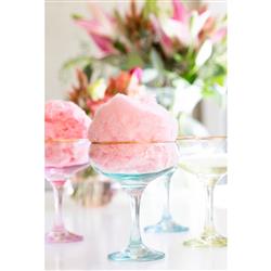 Rainbow Modern Classic Assorted Coupe Champagne Glass - Set of 4|