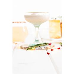 Rainbow Modern Classic Assorted Coupe Champagne Glass - Set of 4|