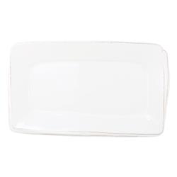 Lastra Coastal White Melamine Dinnerware Collection|