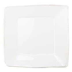 Lastra Coastal White Melamine Dinnerware Collection|