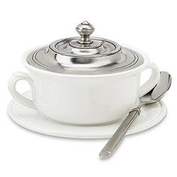 MATCH Modern Convivio Rim White Ceramic Dinnerware Collection|