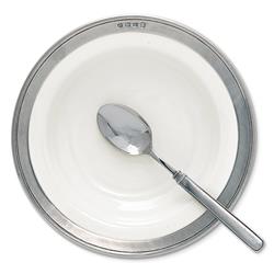 MATCH Modern Convivio Rim White Ceramic Dinnerware Collection|