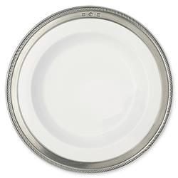 MATCH Modern Luisa Rim White Ceramic Dinnerware Collection|