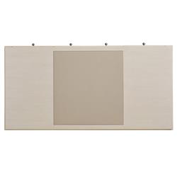 Roslyn French Country White Oak Wood Rectangular Writing Desk|