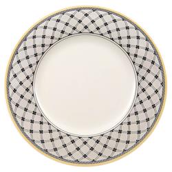 Audun Promenade French White Porcelain Dinnerware Collection|