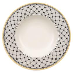 Audun Promenade French White Porcelain Dinnerware Collection|