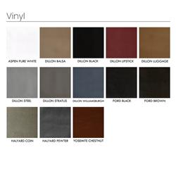 Linnea Modern Lyric Ivory Upholstered Matte Black Iron Wingback Bed - Queen|