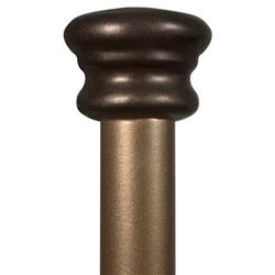 Mileva French Country Aged Brass Iron Bed - Queen|