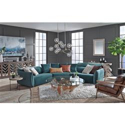 Prescy Coastal Beach Natural Teak Wood Root Console Table - Small|