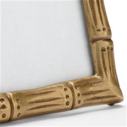 Afia Hollywood Regency Antique Brass Photo Frame - 4x6|