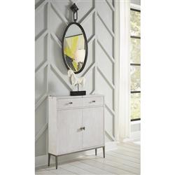 Leland Modern Classic Brown Iron Round Wall Mounted Mirror|