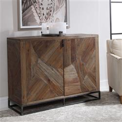 Eli Rustic Lodge Brown Reclaimed Wood Sideboard|