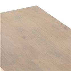 Marina Coastal Beach White Washed Mango Wood Woven Cane Sideboard|