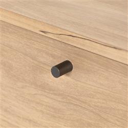 Luca Coastal Beach Beige Dry Wash Wood 2 Drawer 3 Door Media Console|