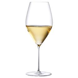 Stem Zero Modern Classic Clear Crystal Oval White Wine Glass|