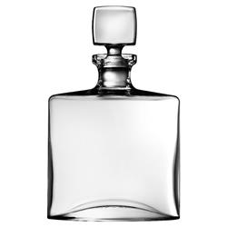 Square &amp; Rocks Modern Whiskey Glass and Decanter Set|