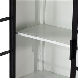 Elizabeth Modern Classic Black Iron Sideboard|