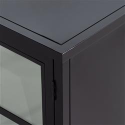 Elizabeth Modern Classic Black Iron Sideboard|