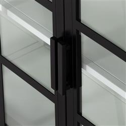 Elizabeth Modern Classic Black Iron Sideboard|