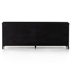 Elizabeth Modern Classic Black Iron Media Cabinet|