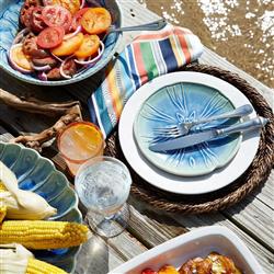 Juliska Berry &amp; Thread Clear Footed Goblet Glass|