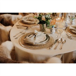 Juliska Berry &amp; Thread Clear Footed Goblet Glass|