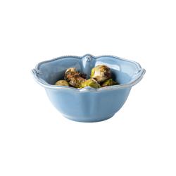 Juliska Berry &amp; Thread Chambray Blue Ceramic Cereal Bowl|