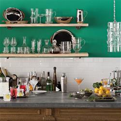 Juliska Graham Modern Classic Clear Glass Pitcher|