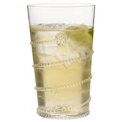 Juliska Amalia Modern Classic Clear Bohemian Highball Glass|