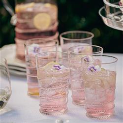 Juliska Amalia Modern Classic Clear Bohemian Highball Glass|
