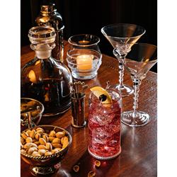 Juliska Amalia Modern Classic Clear Bohemian Martini Glass|