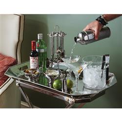 Juliska Amalia Modern Classic Clear Bohemian Martini Glass|