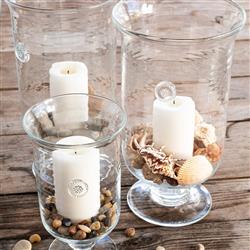 Juliska Berry &amp; Thread Clear Glass Hurricane - Small|