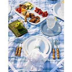 Juliska Berry & Thread Whitewash Melamine Serving Tray|