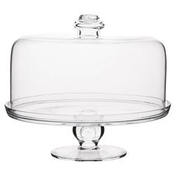 Juliska Berry &amp; Thread Clear Glass Cake Dome|