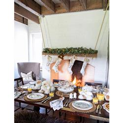 Juliska Berry &amp; Thread Clear Glass Cake Pedestal|