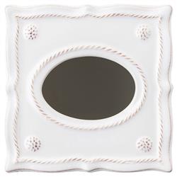 Juliska Berry &amp; Thread French Whitewash Ceramic Tissue Box Cover|