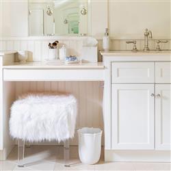 Juliska Berry &amp; Thread French Whitewash Ceramic Tissue Box Cover|