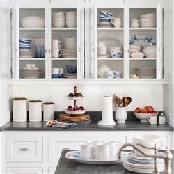 Juliska Berry &amp; Thread Whitewash Ceramic Footed Fruit Bowl|