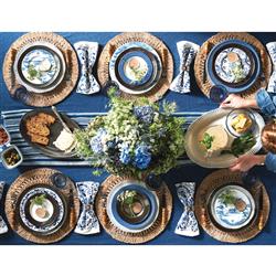 Juliska Country Estate Delft Blue Ceramic Salad Plate|