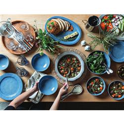 Juliska Loop Coastal Natural Brown Abaca Straw Placemat|