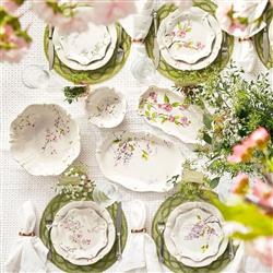 Juliska Tuileries Garden French Country Pistachio Woven Abaca Placemat|