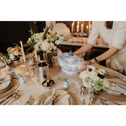 Juliska Country Estate Delft Blue Ceramic Tureen|