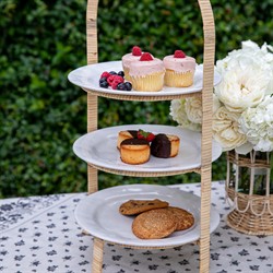 Juliska Puro Modern Classic Whitewash Ceramic Dinner Plate|