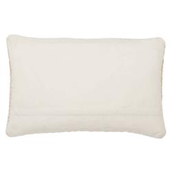 Papyrus Global Beige Striped Indoor Outdoor Lumbar Pillow - 13x21|